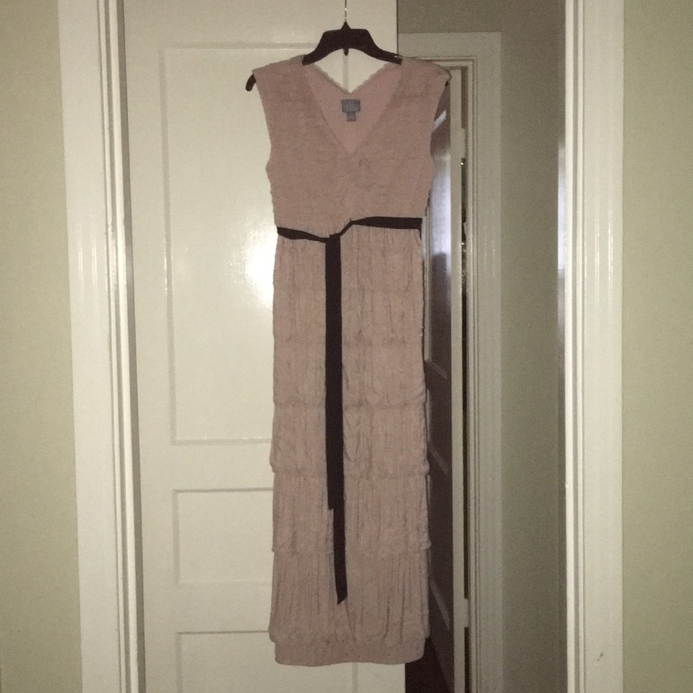 NWOT Pink Empire Maxi Dress